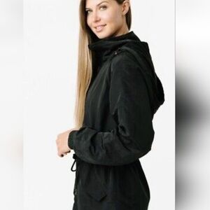 ZYIA Active Black Hooded Jacket